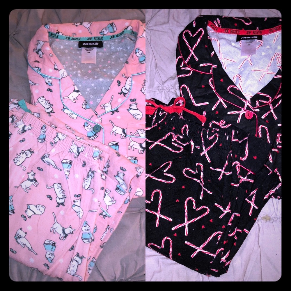 Joe Boxer BUNDLE-M- Long Sleeve button up PJ sets!